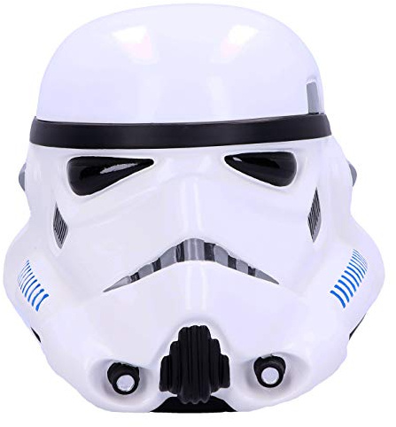 Nemesis Now The Original Stormtrooper Schmuckkästchen mit Helm, Weiß, 17,5 cm