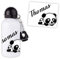 Gourde ou bouteille enfant - Personnalisable avec prénom - 500mL (Panda)