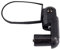 CHAMEEN Specchietti Retrovisori Gadget Bicicletta, Specchietto Regolabile Girevole per Mountain Bike, Colore Nero