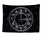 Ulticool - Heelal Horoscope Zodiac Tarot Noir Blanc - Tapisserie murale - 200x150 cm - Grande tapisserie – Poster – Habillage – Toile - Peinture - Tapestry Accessoire