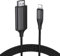 lulaven Cavo HDMI per Phone/Pad/Pod a TV/Monitor/Proiettore,2m HDMI Convertitore Video AV Digitale Cavo Connettore Compatibile con Phone14, 13, 12, 11, Uscita TV YouTube,1080P HD,Plug and Play