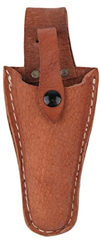 Povanjer Tijeras jardinería | Funda Protectora para Tijeras Rama Fruta - Estuche Protector Compacto Piel Vaca para alicates, Tijeras podar, Tijeras podar y Tijeras