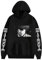 Zhongkaihua Death Note Light Yagami L Misa Amane Anime Digital Kapuzenpullover Erwachsene Teenager Anime Sweatshirt mit Taschen warm Geschenk für Studenten Liebhaber