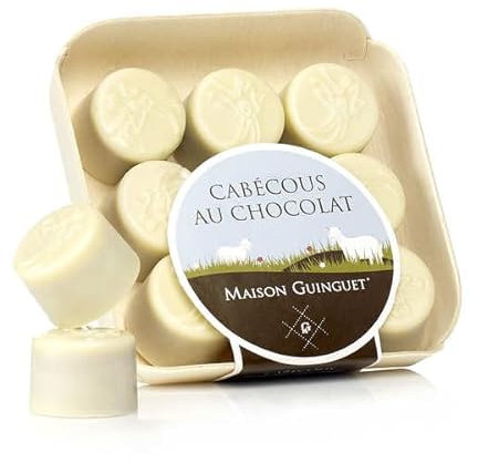 Cabécous au chocolat blanc - Barquette de 9 cabécous (95g)