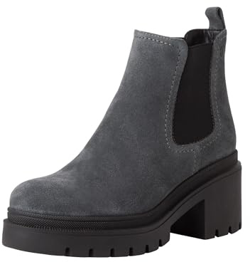 Tamaris Chelsea Boot 1-25459-41 Normal, Grey suede, 7.5 UK