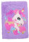 MUSISALY Blocco Note Copertina in Peluche Motivo Unicorni Diario Decorativo Album Di Ritagli Adatto Per Scrivere E Pianificare