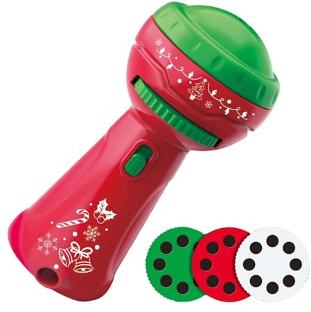Christmas Flashlight Projector, Christmas Flashlight Projector for Projection Toys | Christmas Torch Projector with 24 Patterns, Flashlight Projector Toys