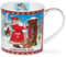 Dunoon Christmas 2025 Mug Santa and Letter Box Fine Bone China 0.35 Litre Christmas Orkney Mug