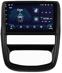 Android 15 2 DIN Radio Coche Pantalla Táctil de 9 Radio para Nissan Terrano 2014-2020 Unidad Central estéreo Coche con Navegación GPS BT Radio FM Cámara Trasera(8+256G)