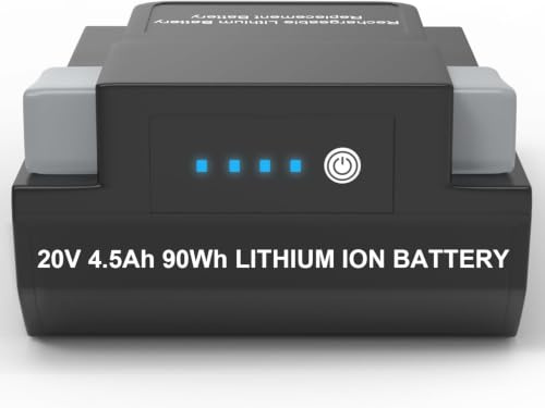 BAKTH Battery Compatible with Vax, 4500mAh 20V Replacement Battery for Vax One PWR, Compatible with Vax One PWR BV25040 BV15030 BV15260 BH15260 Cordless Vacuum Cleaner