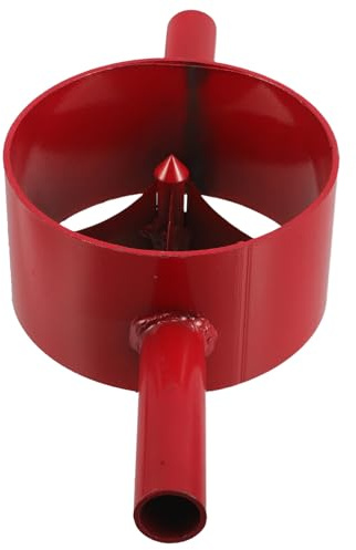 BCOATH Outil pour Fendre Le Bambou Manuel à 4 Lames en Acier Rouge pour Jardinage Et Bricolage, Diviseur De Tiges Ergonomique Antidérapant, Fendeur Rapide De Tiges De Bambou Polyvalent