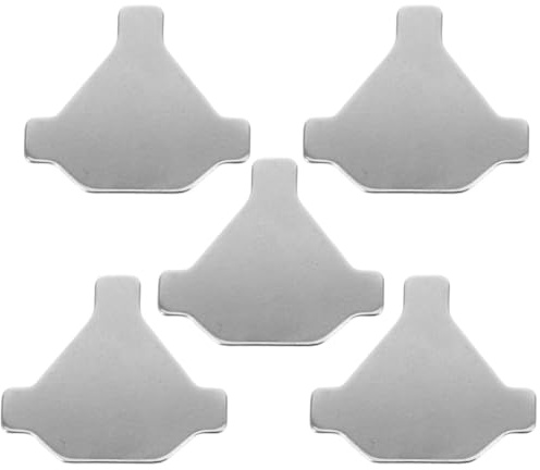 SUPVOX 5-Pack Sewing Machine Needle Plate Screwdrivers - Stubby Metal Repair Tools for Bobbin Case Maintenance - Universal Sewing Machine Accessories for Domestic Equipment Repair