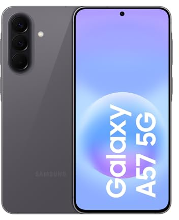 Samsung Galaxy A57 5G, 128GB, Awesome Gray [Versione Italiana] | 3 anni di Garanzia, Smartphone sottile, Cerchia e Cerca, Gomma Oggetto, Volto Migliore, Tripla Camera, IP68, 5.000 mAh