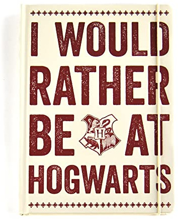 Harry Potter Notebook (A5) - Hogwarts Slogan