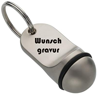Schmalz® Schlüsselanhänger FUJARDO Mit Gravur Aus Metall, Inkl. Hotel Gastronomie Silber