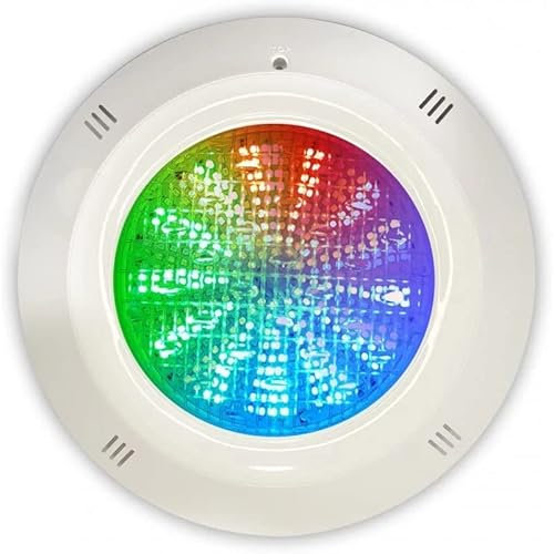 SWIMHOME Foco LED de Superficie para Piscina 18W Sumergible IP68 (RGB ON/OFF (Cable 2 hilos))