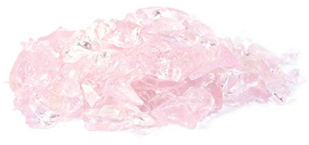 Steingrau 20kg Glassplitt 10-30mm rosa Dekoglas Gabionen Glasbrocken