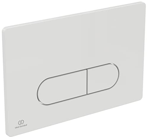 Ideal Standard Oleas P1 Pneumatic Toilet Flush Plate, R0116AC, White
