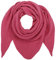 Ever Bloom Damen Schal, Strick Dreieck Schale, Weiches Dreieckstuch, Leichter Strickschal, Halstuch für Frauen und Mädchen Lang, Einfarbig 195 * 80 cm, Schal Farben:Rose