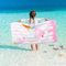 WERNNSAI Eiscreme Strandtuch Für Kinder, 76 X 150 cm Sandfrei Handtücher Für Mädchen, Kinder Schnell Trocknend Badetuch,Ultra Saugfähig Superweich Stranddecke Pool Reisen Schwimmen Duschtuch