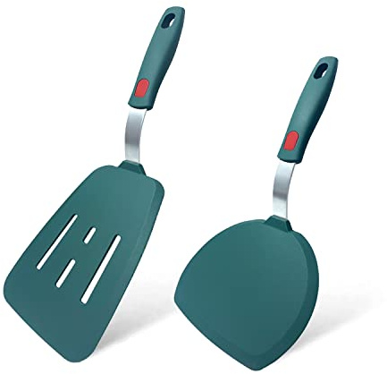 TENTA KITCHEN T064-HMG Food SPATEL, Silicone, Gray