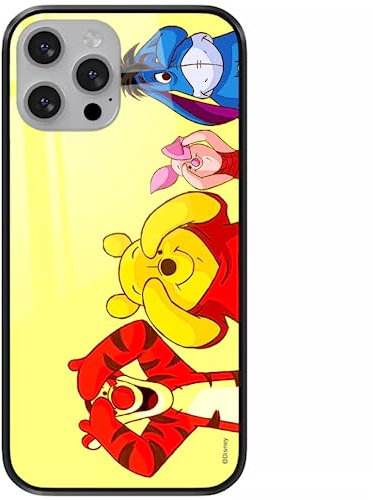 ERT GROUP Coque de téléphone Portable pour Apple Iphone 13 Pro Max Original et sous Licence Officielle Disney Motif Winnie The Pooh & Friends 036 en Verre trempé, Coque de Protection