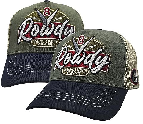 RACING KULT Trucker Cap V8 Rowdy mit Stick Unisex