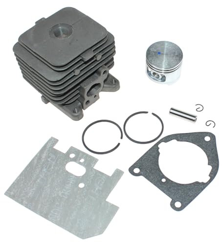 ICOOYO Kit Piston Cylindre pour Ryobi 30cc BC30 RY30120 RY30130 RY30140 RY30160 RY30220 RY30240 RY30260 RY30522 RY30524 RY30530 RY30544 RY30544 0550 RY30564 RY30570 RY30931 RY30951 RY30971