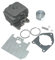 ICOOYO Kit Piston Cylindre pour Ryobi 30cc BC30 RY30120 RY30130 RY30140 RY30160 RY30220 RY30240 RY30260 RY30522 RY30524 RY30530 RY30544 RY30544 0550 RY30564 RY30570 RY30931 RY30951 RY30971