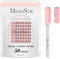 MelodySusie 50 Pcs Small Sanding Bands with 3.1mm Mandrel Nail Drill Bit, 180 Fine Grit Nail File for Acrylic Nails Gel Manicures and Pedicure, (Pink, 80 Grit)