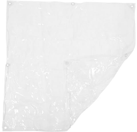 WOONEKY Lona Grande Transparente PVC para Camping Protectora Ligera para Tienda De Campaña