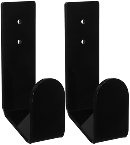 Operitacx Wall Keyboard Mount 2 Pack Acrylic Keyboard Wall Holder Rack for Desk Space Saving Compatible with All Models Easy Installation