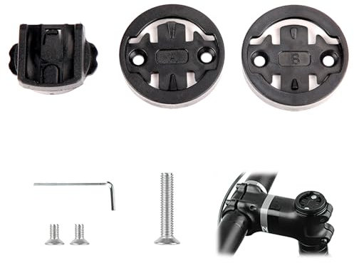 Bike Mount for Garmin Edge Stem Top Cap Computer Mount Headset Holder for Cycling GPS Computer Speedometer Fit Garmin 1000 820 810 800 520 510 500 200 and Bryton 530 330 310 100