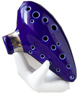 ocarina instrumento Ocarina de doble tubo de 16 agujeros venta al por mayor ocarina de doble tubo flauta de tiempo ocarina de doble tubo
