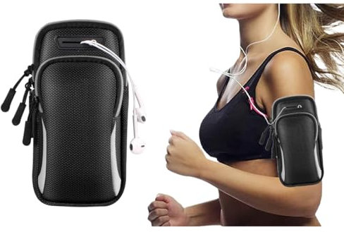 MWUMRCM Fascia da Braccio Running, Porta Cellulare per Correre, Fascia da Braccio Portacellulare per Correre,Fascia Braccio per Smartphone,Porta Telefono Braccio per Corsa,fitness,Fino a 7.0