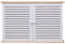 Große wandmontierte Router-Aufbewahrungsbox mit 2-lagigem Regal für TV-Zubehör, Kabelmanagement und dekorative Wandhalterung (Größe: 48 x 12 x 28 cm)