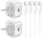 Samsung Fast Charger,2 Pack USB Type C Phone Cable and Plug Charge 45W Super Charging 2.0 for Galaxy S25/S24 Ultra/S24/S23 Ultra/S23+/S22 Ultra/S22/S20/C55/A25/A26/A16/A36/F55/A56/M55/M56/Tab A9 S9 S8