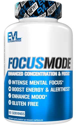 FocusMode®, 60 Veggie Capsules, EVLution Nutrition