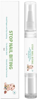 Nail Bitter Water - Kids Bitter Stop Nail Biting Polish, 5ml Habit Control Solution, Stop Biting Nails Permanently With Bitter Taste Formula, Plant-Based & Easy Apply for Men Women Teens School Home