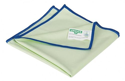 UNGER Green Label Mikrofaser Glastuch 40x40
