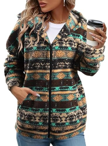 SCHOOLMOON Cappotto Donna Invernale Con Cappuccio Peluche In Pile Felpe | Giacca Manica Lunga Teddy Caldo Oversize Hoodie Con Tasche