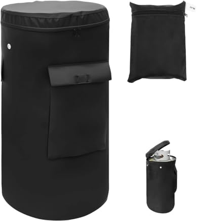 Gurtt 5 Kg Gas Bottle Cover,600D Oxford Gas Bottles Protective Cover,Waterproof Windproof Non-UV（25x52cm）
