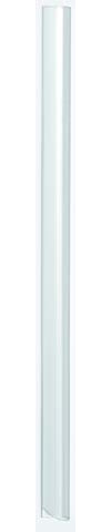 Durable Lot de 100 rails de serrage Transparent Format A4 Hauteur de remplissage 3 mm