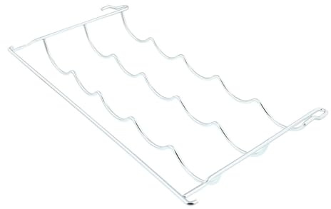 sparefixd Flaschenhalter aus Chrom für Zanussi Kühlschrank und Gefrierschrank