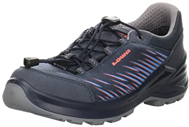 LOWA Halbschuh ZIRROX GTX LO JUNIOR stahlblau/Rose 28