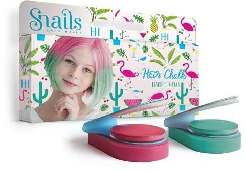 SNAILS - Haarkreide Flamingo 2er Set
