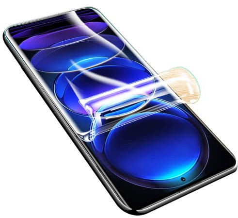 Snailcanfly 2 pcs Film hydrogel pour Xiaomi Redmi Note 12 5G 6.67 Haute Sensibilité film Flexible TPU Protecteurs d'écran Antidéflagrants Pas de Verre Trempé