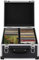 Tidyard CD-Koffer Archivierungskoffer für 40 CDs CD-Aufbewahrungsbox Aufbewahrungsplatten Box Aluminium ABS Schwarz