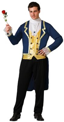 Atosa disfraz principe traje azul hombre adulto M