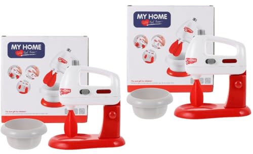BESTonZON 2 Piezas Licuadora de simulación Juguetes Infantiles Juguetes de Desarrollo Juguete para niños batidoras Muebles Mini licuadora de Juguete los niños juegan Juguete